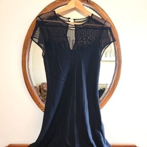 Vintage Virgo II Vamp Black Dress
